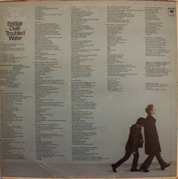 Simon And Garfunkel* - Bridge Over Troubled Water (LP, Album)