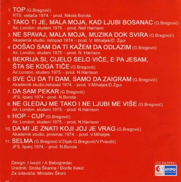 Bijelo Dugme - Iz Sve Snage (CD, Comp, RP)