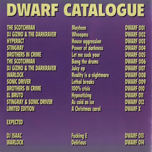 Various - The Best Of Dwarf Records Volume 1 (CD, Comp)