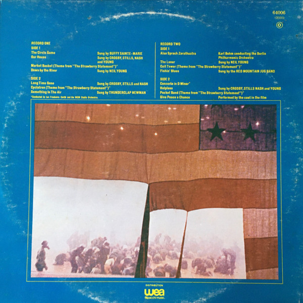 Various - The Strawberry Statement (2xLP, RE)