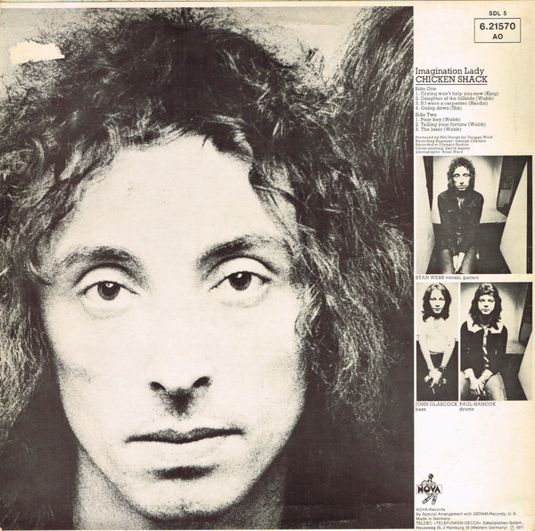 Chicken Shack - Imagination Lady (LP, Album, RE)
