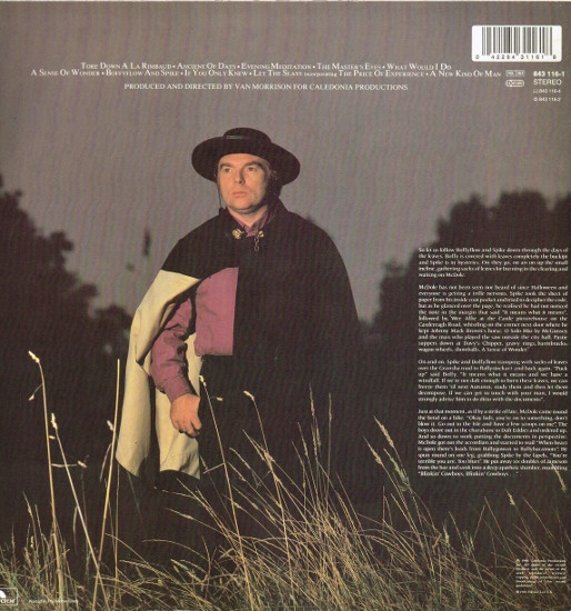 Van Morrison - A Sense Of Wonder (LP, Album, RE)