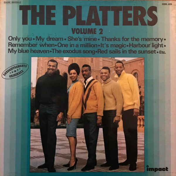 The Platters - The Platters Volume 2 (LP, Comp, RP)