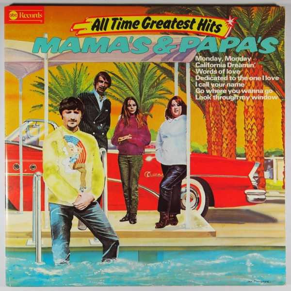 Mama's & Papa's* - All Time Greatest Hits (2xLP, Comp)