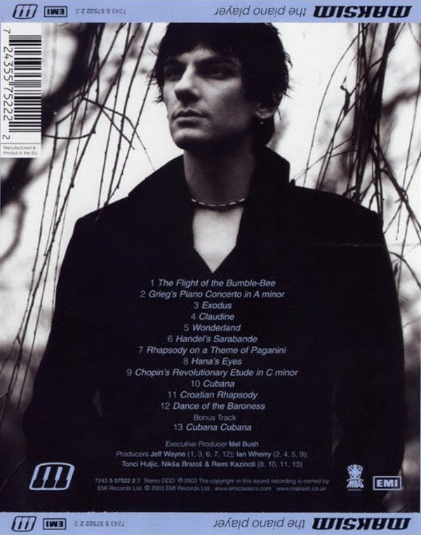 Maksim - The Piano Player (CD, Album)