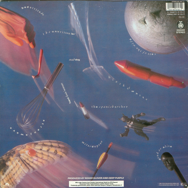 Deep Purple - The House Of Blue Light (LP, Album)