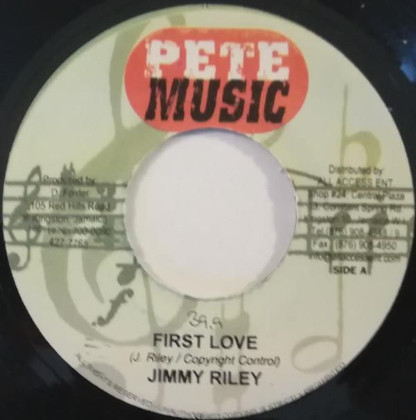 Jimmy Riley, Anthony Cruz - First Love / Light it up (7
