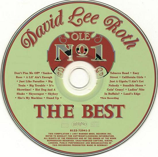 David Lee Roth - The Best (CD, Comp, RM)