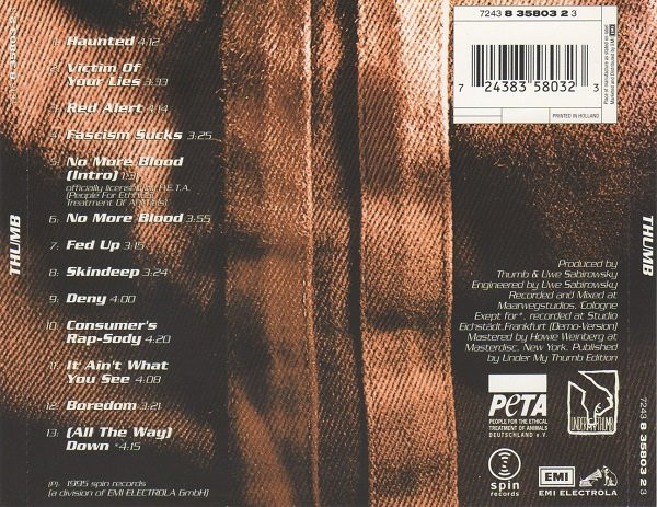 Thumb (2) - Thumb (CD, Album)