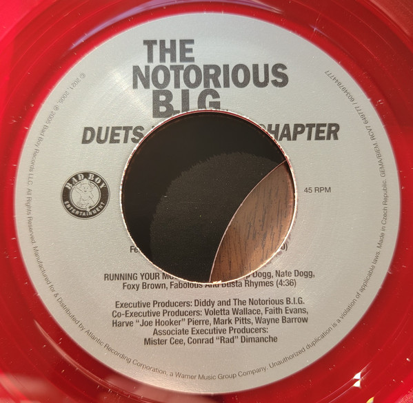 The Final Chapter Everythingcollectible The Notorious B.I.G/Ltd Edizione CD Platinum Disc/Duets 