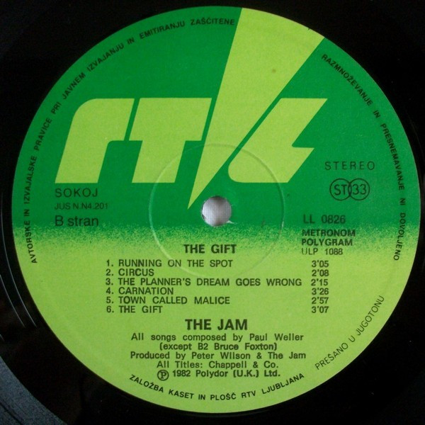 The Jam - The Gift (LP, Album)
