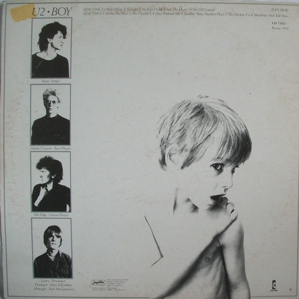 U2 - Boy (LP, Album, RE)