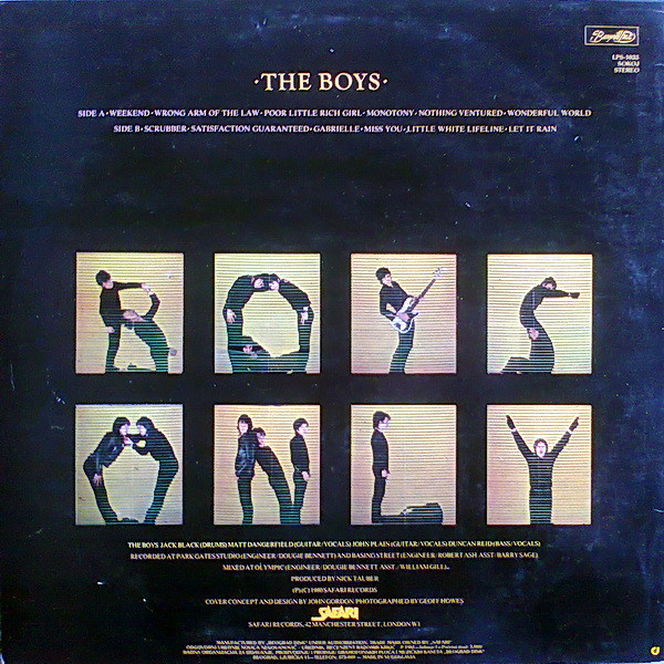 The Boys (2) - Boys Only (LP, Album)