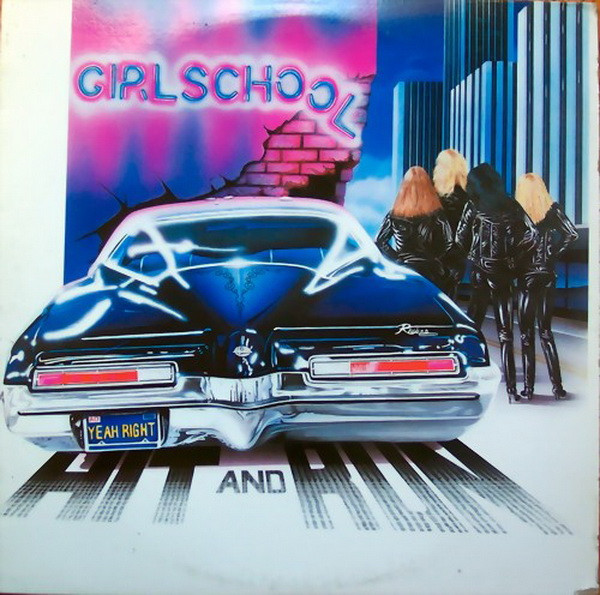 Girlschool - Hit And Run (LP, Album)