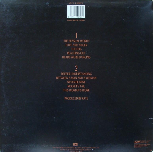 Kate Bush - The Sensual World (LP, Album)