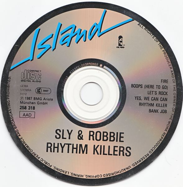 Sly & Robbie - Rhythm Killers (CD, Album)