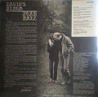 Joan Baez - David's Album (LP, Album)