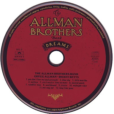 The Allman Brothers Band - Dreams (4xCD, Comp + Box)