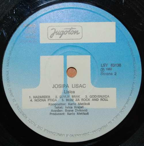 Josipa Lisac - Lisica (LP, Album)