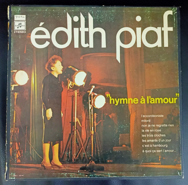 Edith Piaf - Hymne À L'Amour (3xLP, Comp, RE + Box)