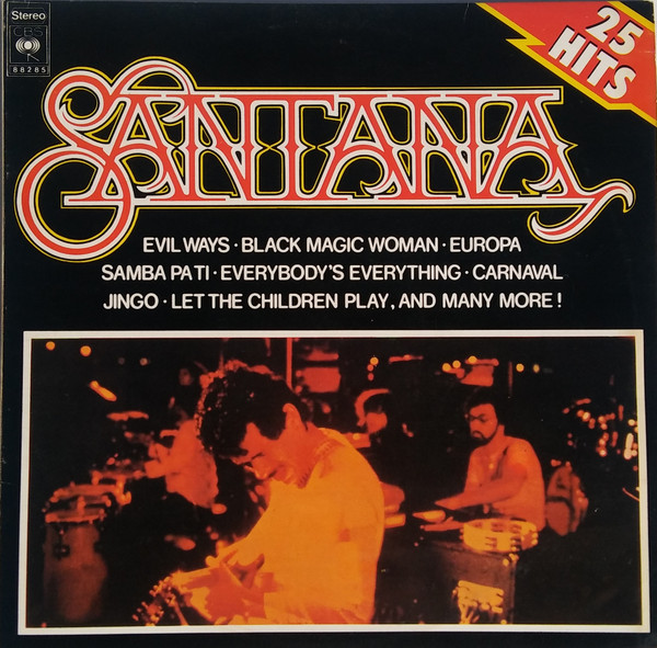 Santana - 25 Hits (The Sound of Santana - 25 Santana Greats) (2xLP, Comp, RP)