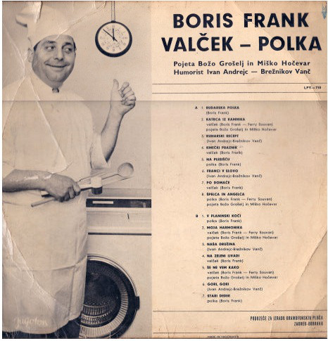 Boris Frank - Valček  Polka (LP, Album)