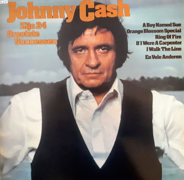 Johnny Cash - Zijn 24 Grootste Successen (2xLP, Comp)
