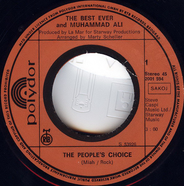 The Best Ever & Muhammad Ali (2) - The People's Choice / Rope A Dope (7