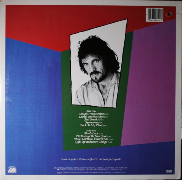 Jim Capaldi - Fierce Heart (LP, Album, Spe)