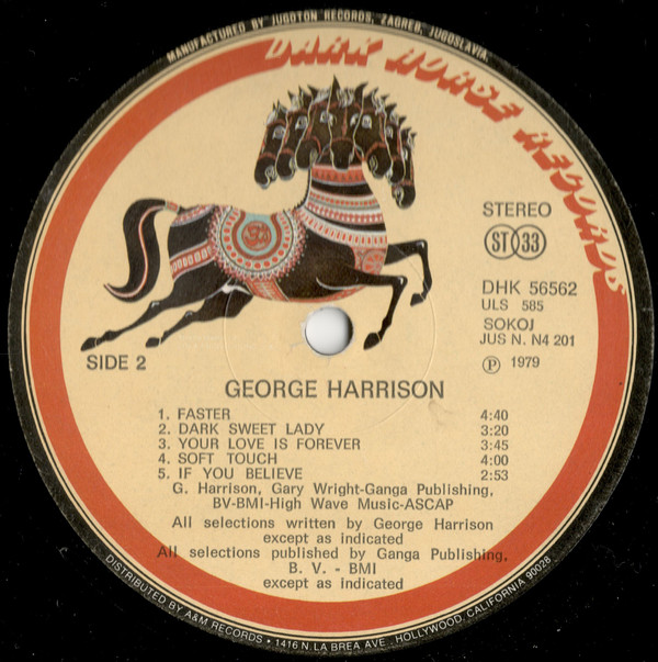 George Harrison - George Harrison (LP, Album)