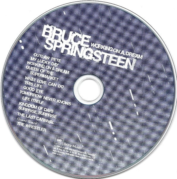 Bruce Springsteen - Working On A Dream (CD, Album, Dig)