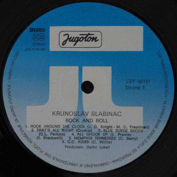 Krunoslav Slabinac* - Rock And Roll (LP, Album, RE)