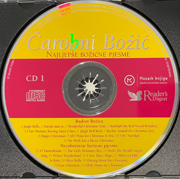 Various - Čarobni Božić: Najljepše Božićne Pjesme (4xCD, Comp)