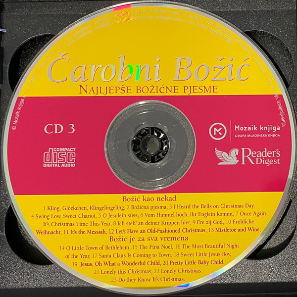 Various - Čarobni Božić: Najljepše Božićne Pjesme (4xCD, Comp)
