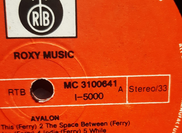 Roxy Music - Avalon (LP, Album)