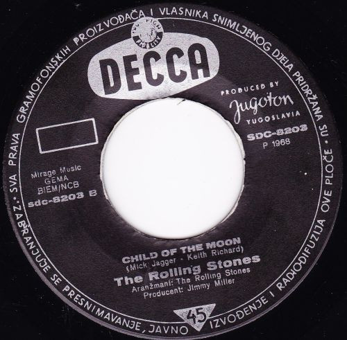The Rolling Stones - Jumpin' Jack Flash / Child Of The Moon (7