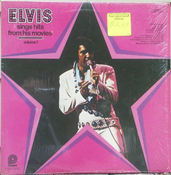 Elvis Presley - Sings Hits From His Movies, Volume 1 (LP, Comp, RE, Kee)