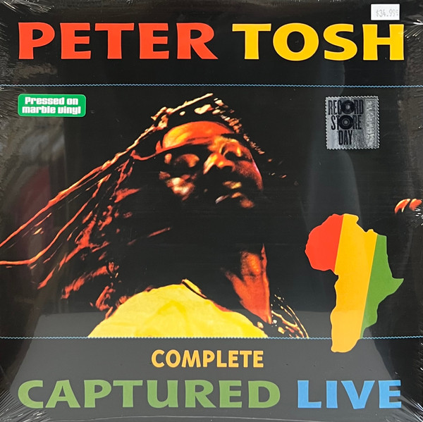 Peter Tosh - Complete Captured Live (Album, RE + LP, Gre + LP, Ora)