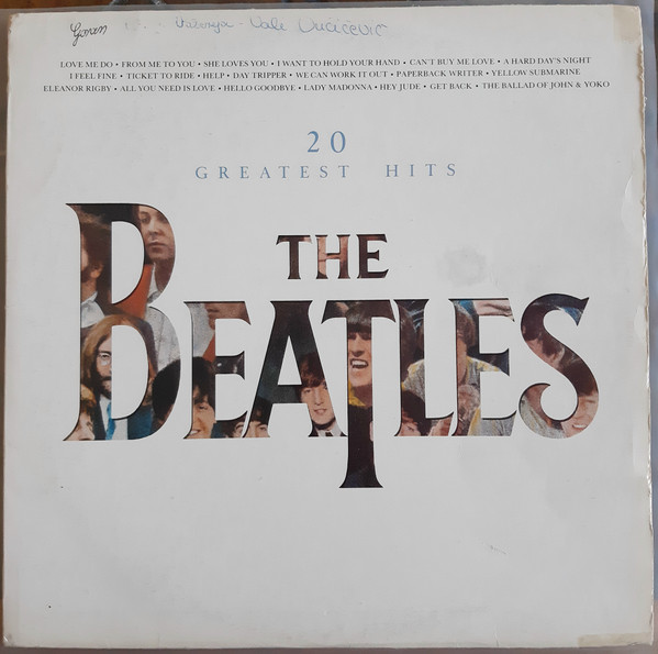 The Beatles - 20 Greatest Hits (LP, Comp, RE)
