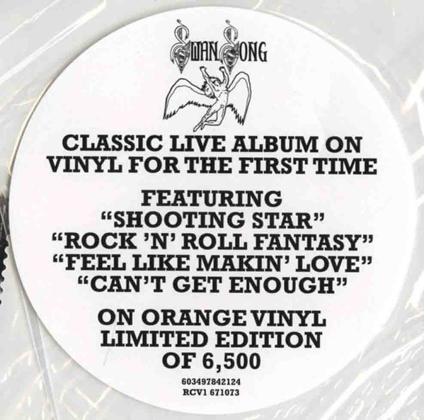 Bad Company (3) - Live 1979 (2xLP, Album, Ltd, Tra)