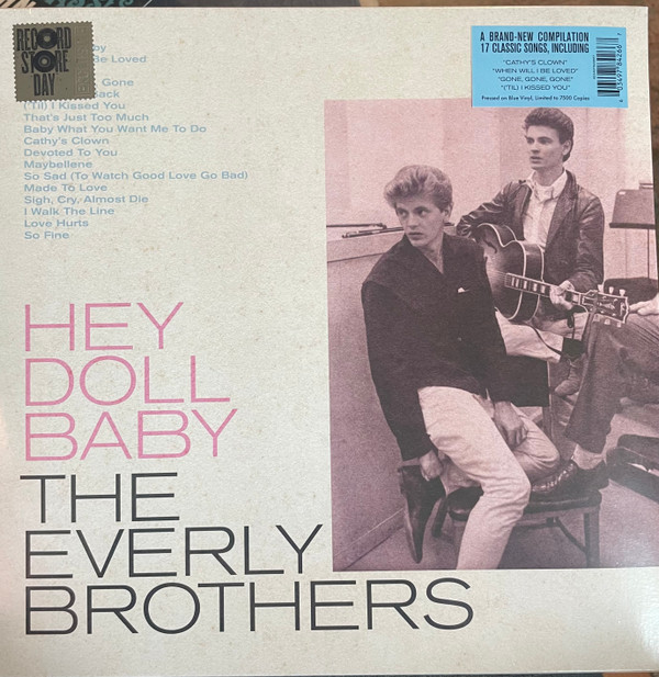 The Everly Brothers* - Hey Doll Baby (LP, Comp, Ltd, RM, S/Edition, Blu)