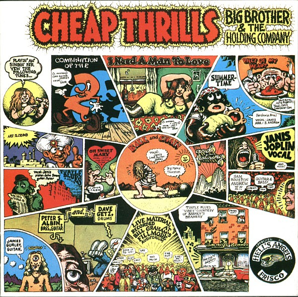 Big Brother & The Holding Company - Cheap Thrills (LP, Album, RE)