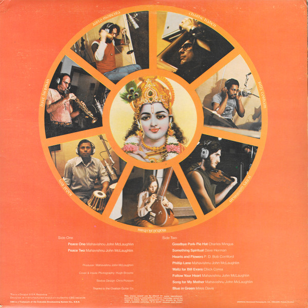 Mahavishnu John McLaughlin* - My Goal's Beyond (LP, Album, Gat)
