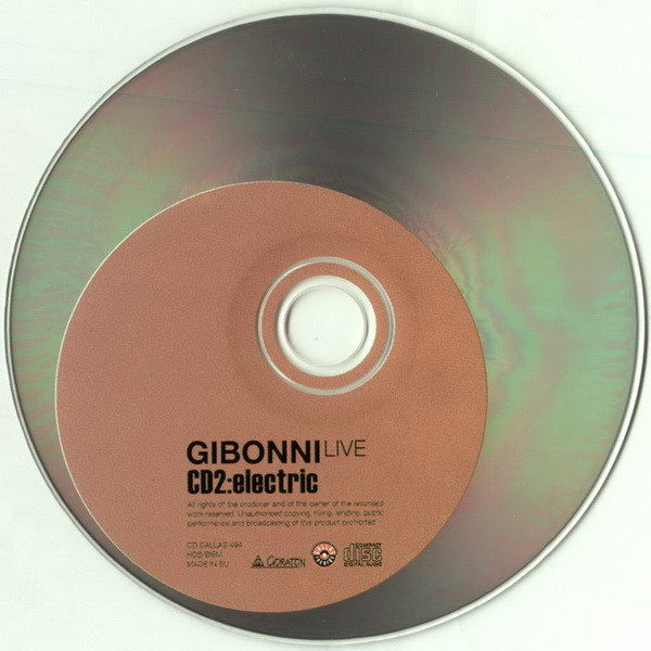 Gibonni* - Live Acoustic:Electric (2xCD, Album)