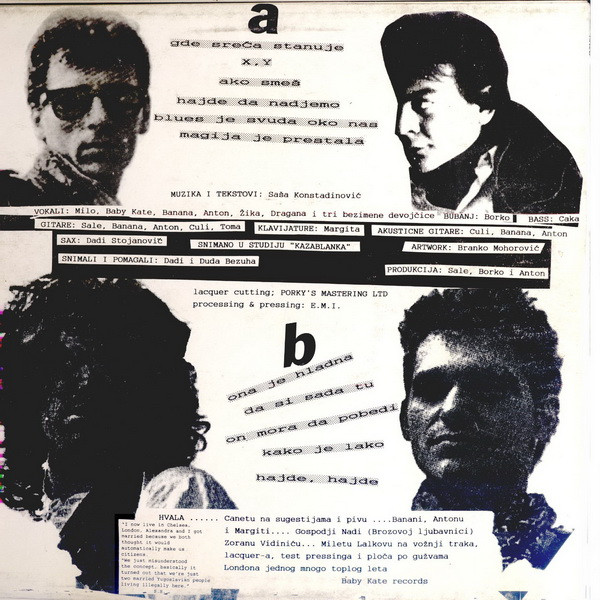Baby Kate - Gde Sreća Stanuje (LP, Album, Blu)