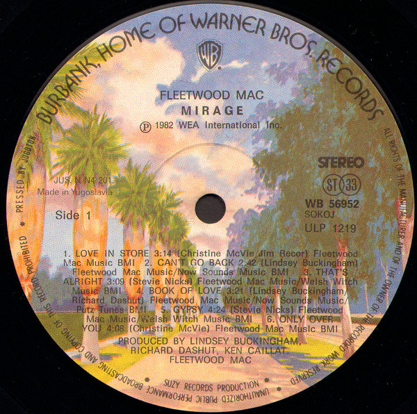 Fleetwood Mac - Mirage (LP, Album)