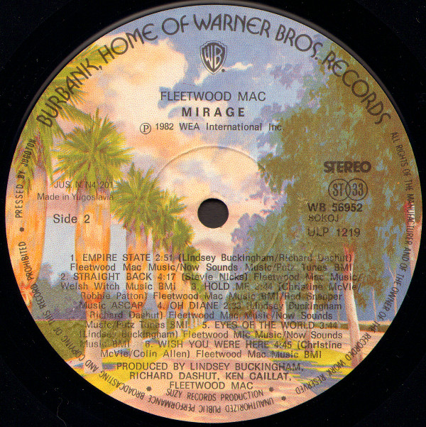 Fleetwood Mac - Mirage (LP, Album)