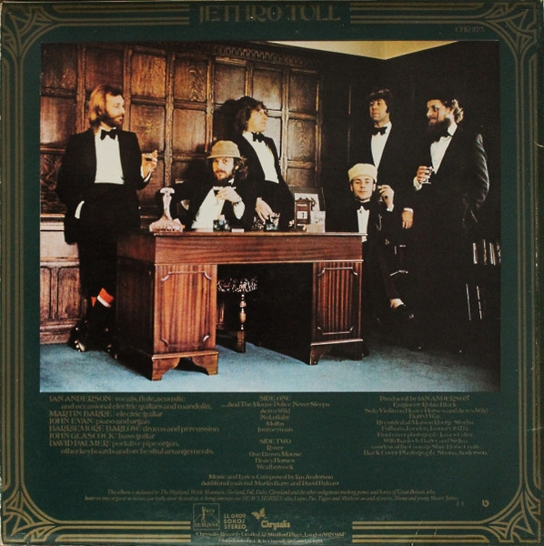 Jethro Tull - Heavy Horses (LP, Album)