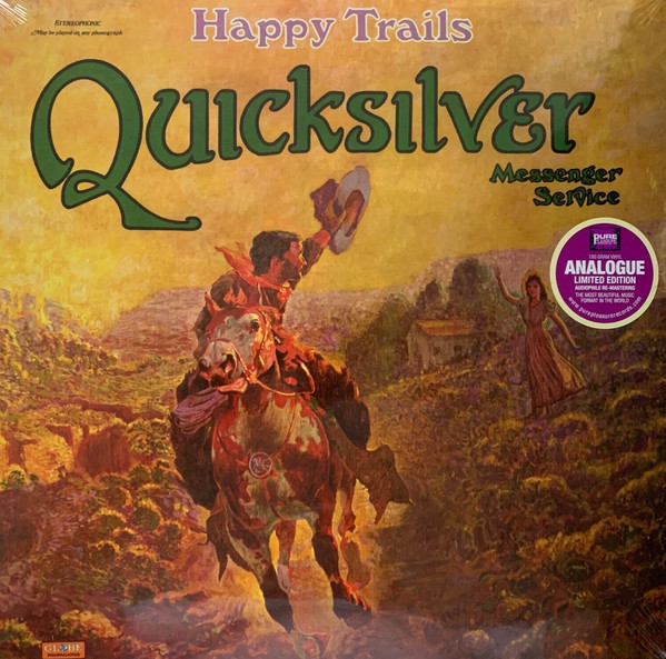 Quicksilver Messenger Service - Happy Trails (LP, Album, RE)