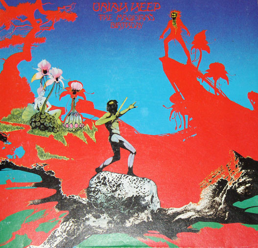 Uriah Heep - The Magician's Birthday (LP, Album, RE, Gat)